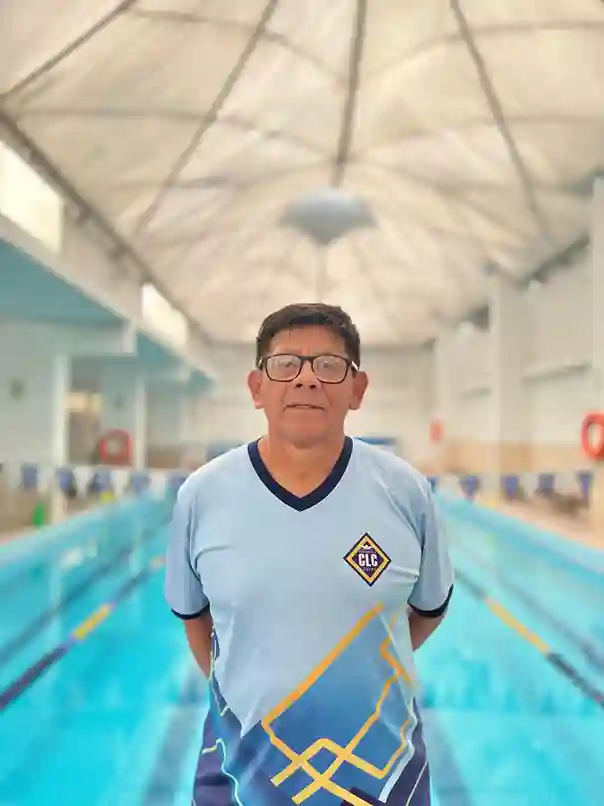 Fotografia del docente de Natación