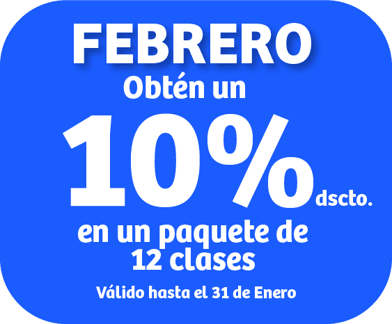 Promocion por el mes de febrero